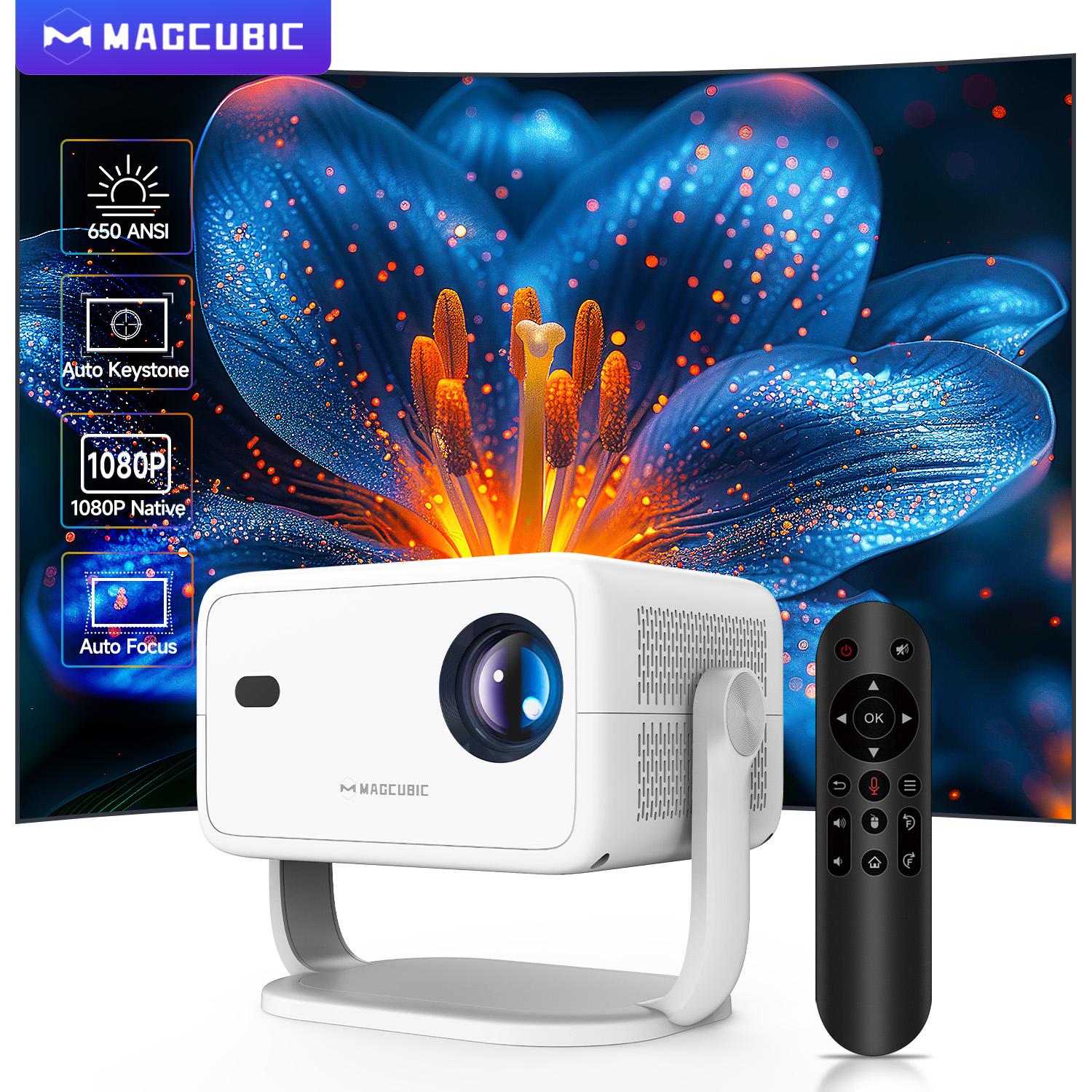 Retro Gaming Projector - Magcubic – projecteur natif 1080P 650ANSI