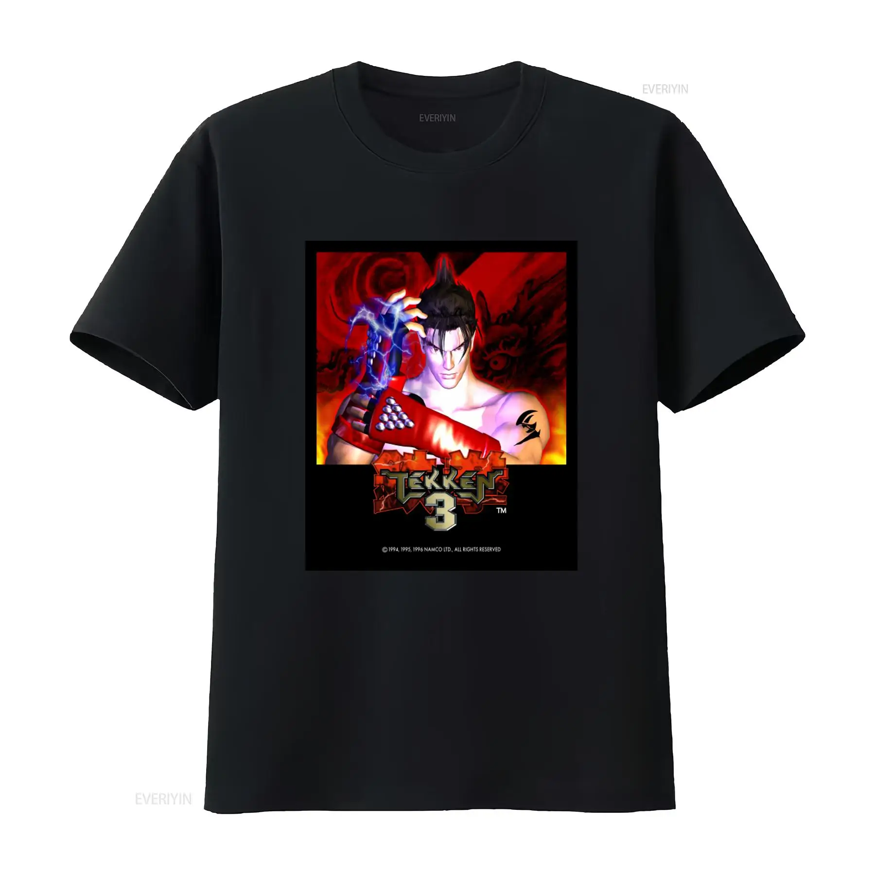 Retro Gaming T Shirts - T-shirt imprimé vintage Tekken 3 Fighting
