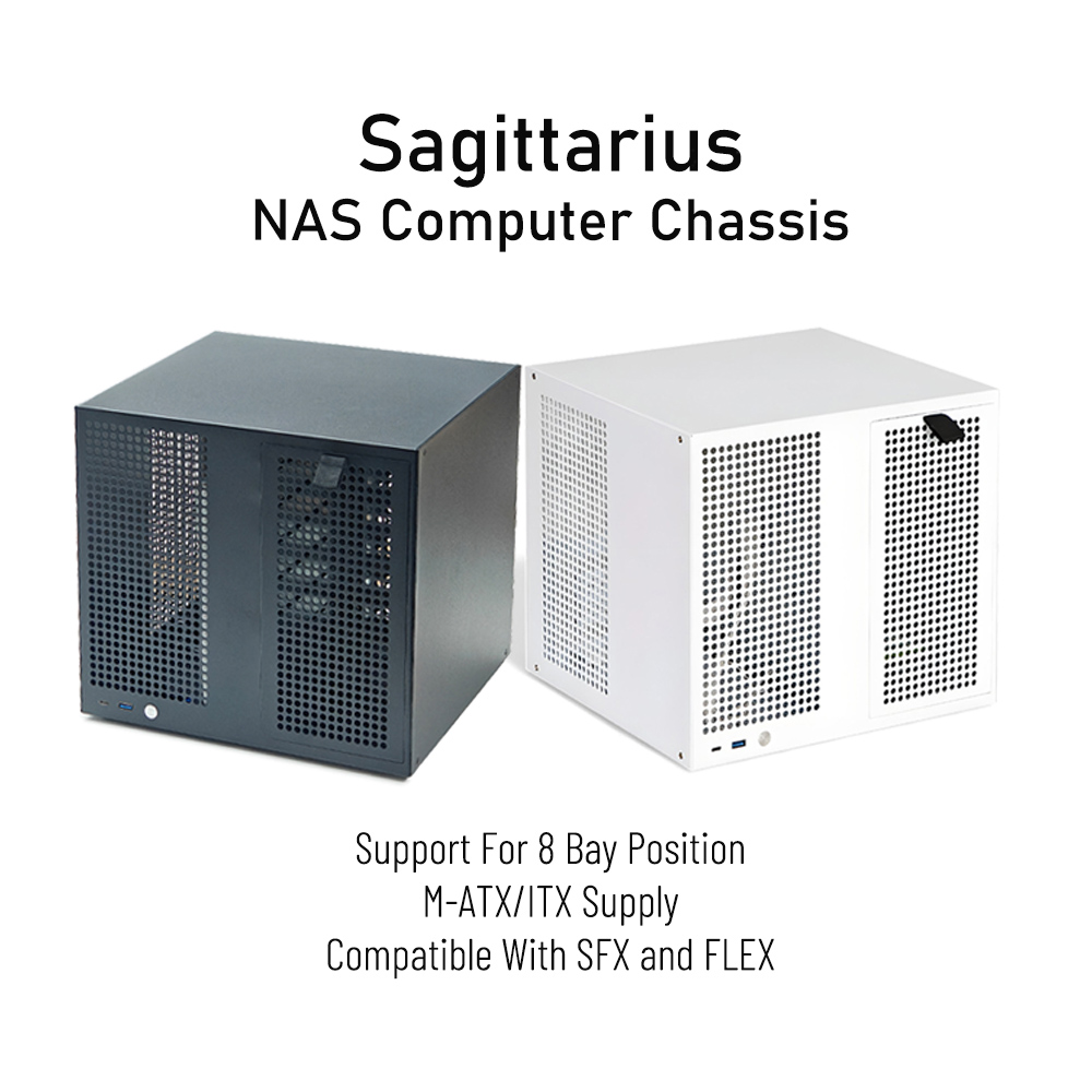 Retro Gaming Pc Case - Châssis NAS Hot Sagittarius 8 baies
