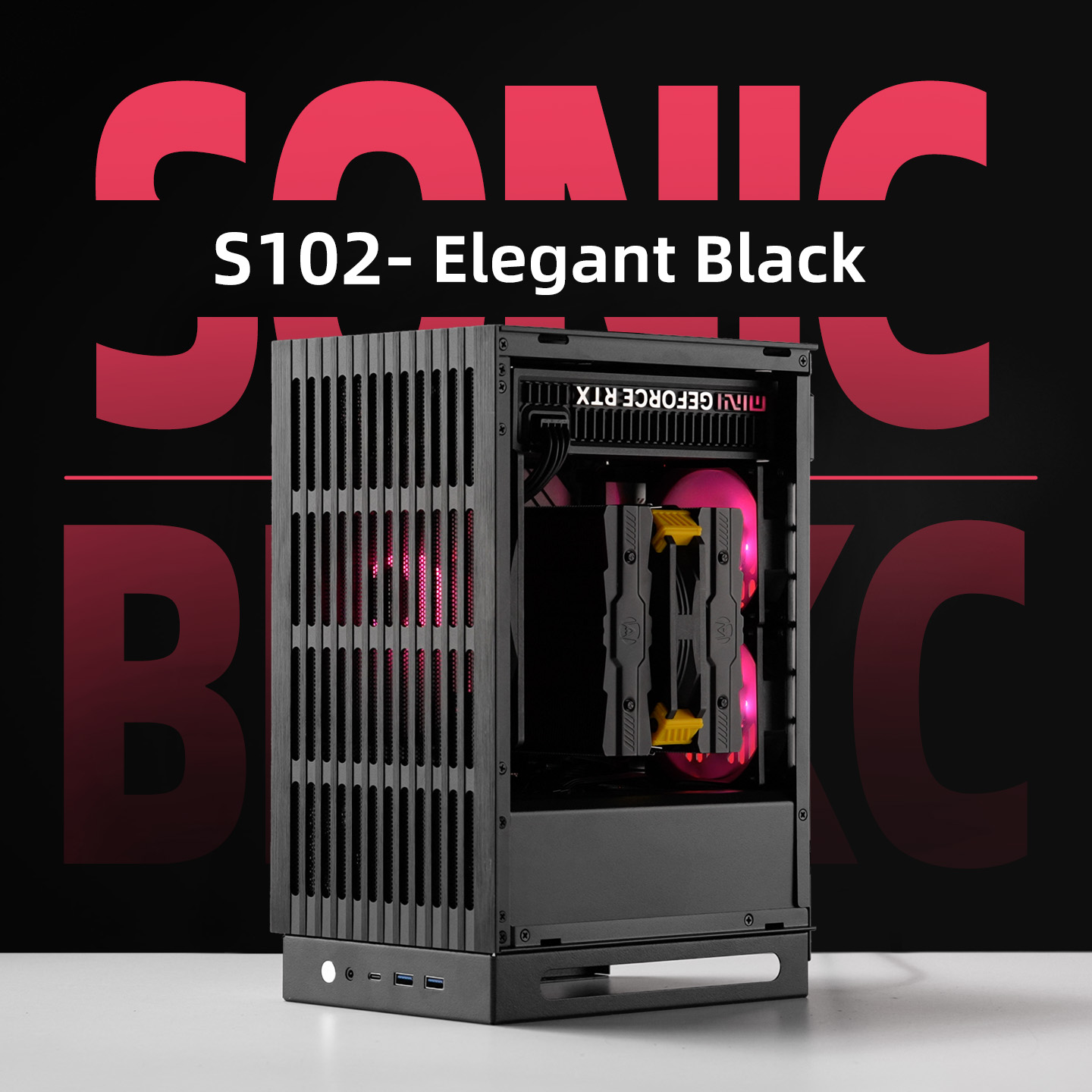 Retro Gaming Pc Case - Nouvelle arrivée Mechanic Master S102 10.28L