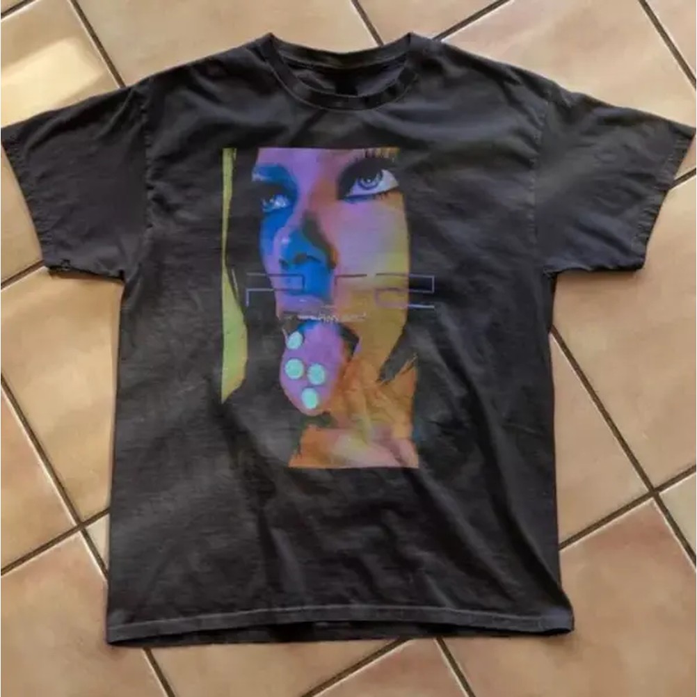 Retro Gaming T Shirts - T-shirt de la campagne publicitaire PS2