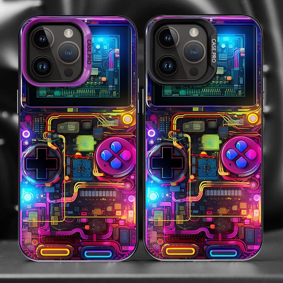 Retro Gaming App - Coque de téléphone à motif de