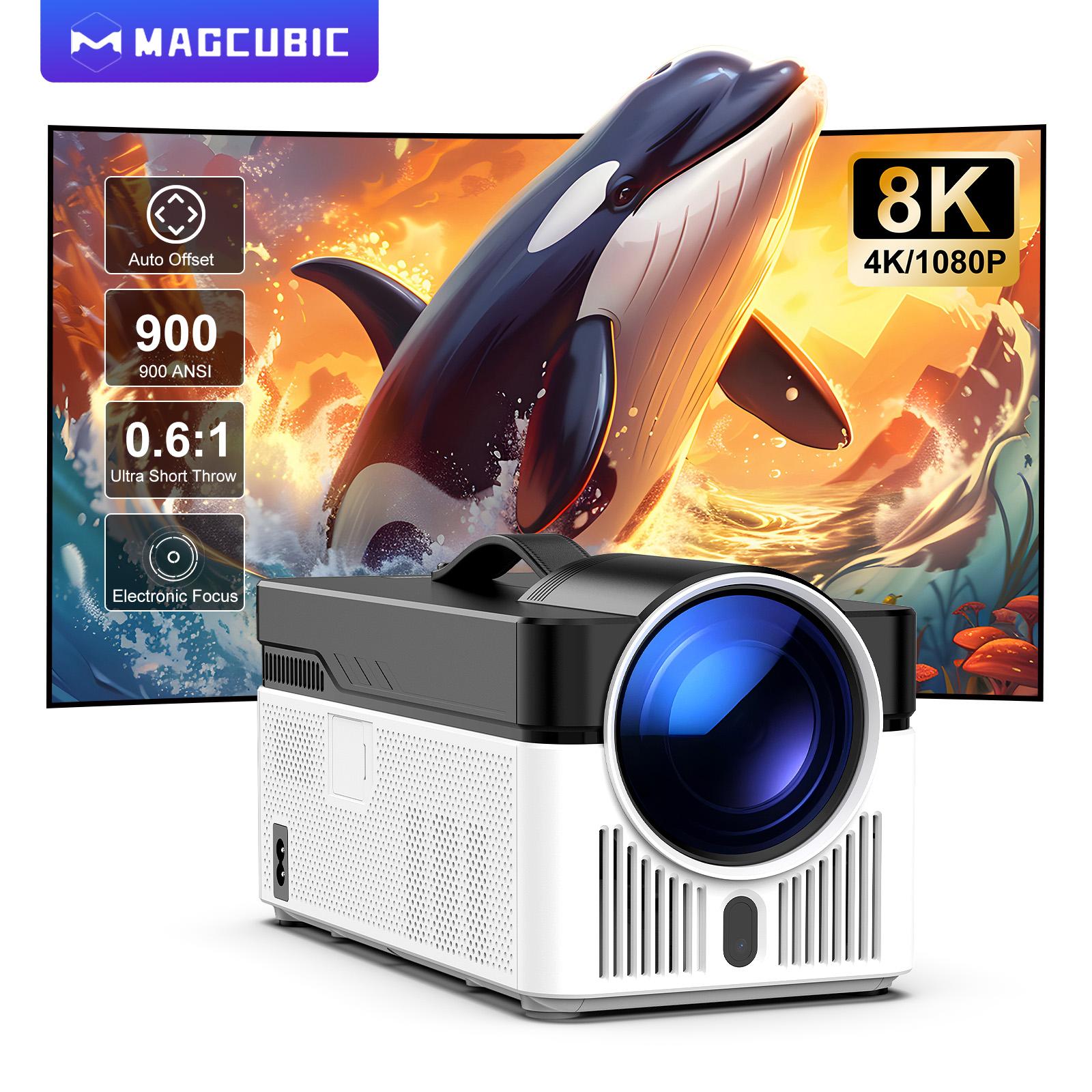 Retro Gaming Projector - Projecteur Magcubic HY450 avec décalage automatique