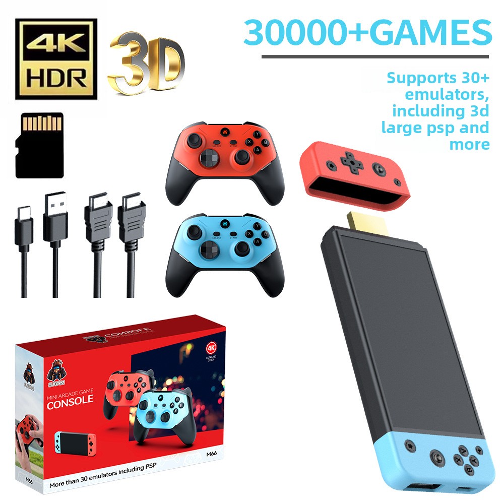 Retro Gaming Game Stick - Console de jeu rétro, 30 000+