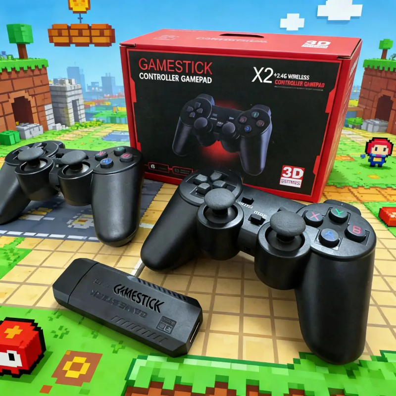 Retro Gaming Game Stick - Console de jeu rétro Plug and