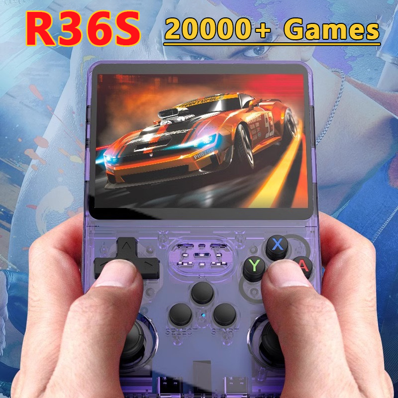Retro Gaming Os Linux - NOUVELLE Console de Jeux Portable R36S