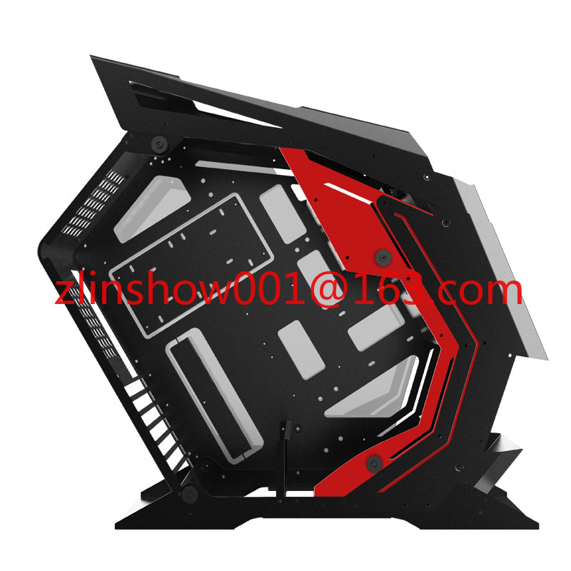 Retro Gaming Pc Case - Internet café verre refroidissement par eau