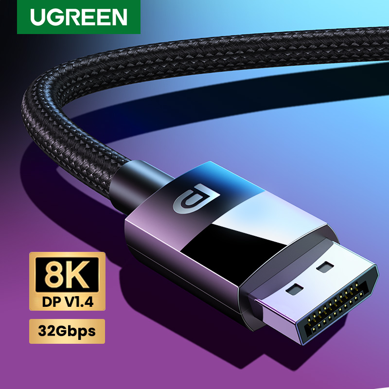 Retro Gaming Projector - Ugreen 8K DisplayPort 1.4 Câble pour
