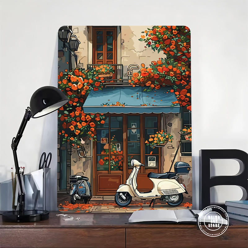 Affiche de magasin de scooters - Retro Gaming At avis et prix