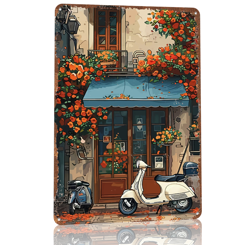 Affiche de magasin de scooters - Retro Gaming At avis et prix