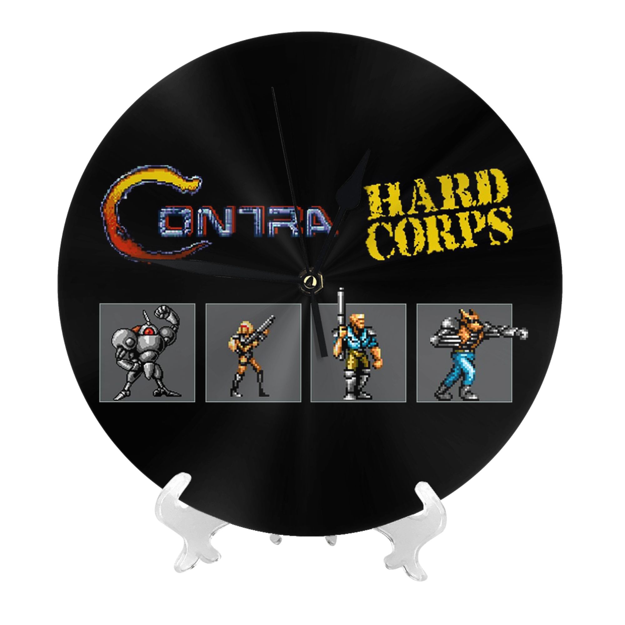 Contra Hard Corps – horloge mu - Retro Gaming Corps avis et prix
