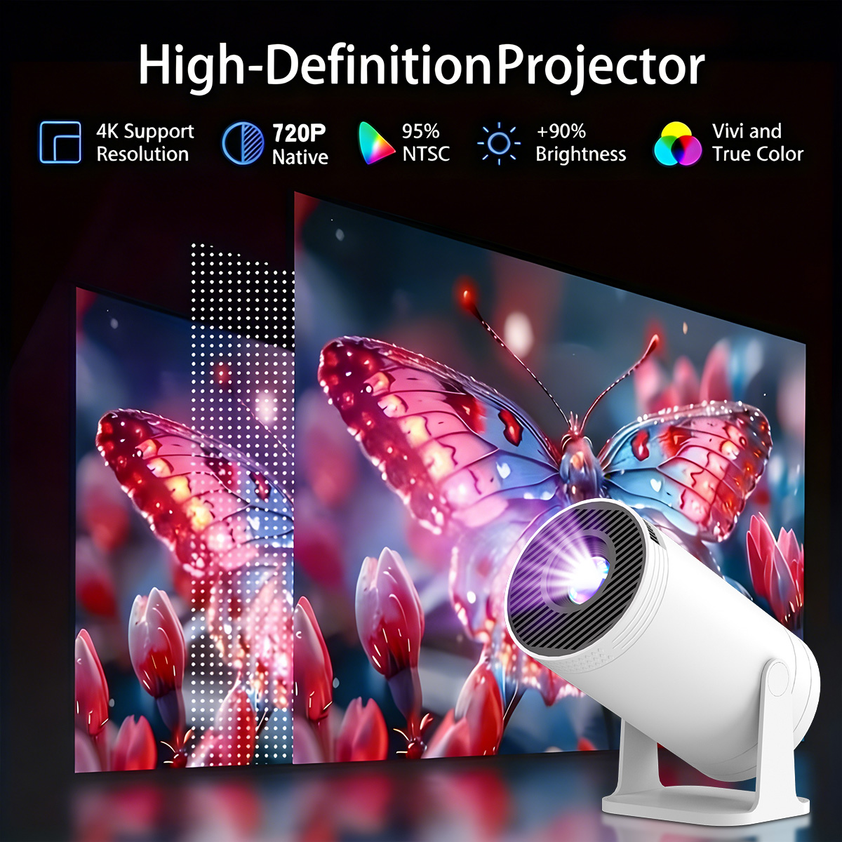 Projecteur MAOHUTER X300 avec  - Retro Gaming Projector avis et prix