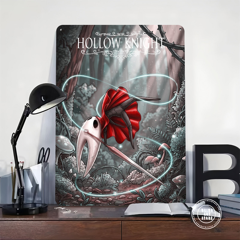 Affiche métallique Hollow Knig - Retro Gaming At avis et prix