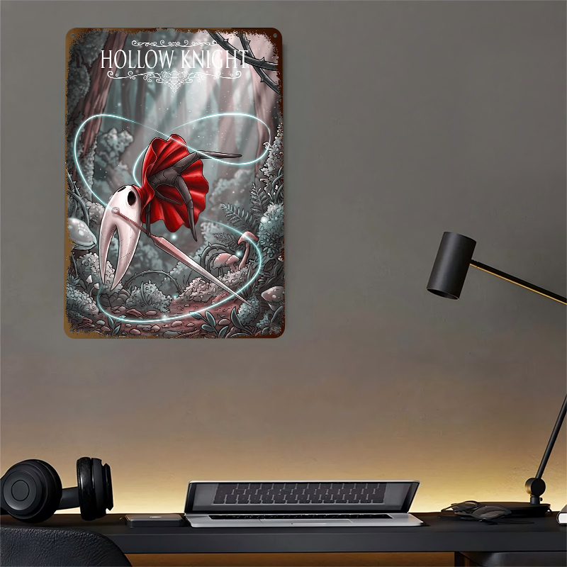 Affiche métallique Hollow Knig - Retro Gaming At avis et prix
