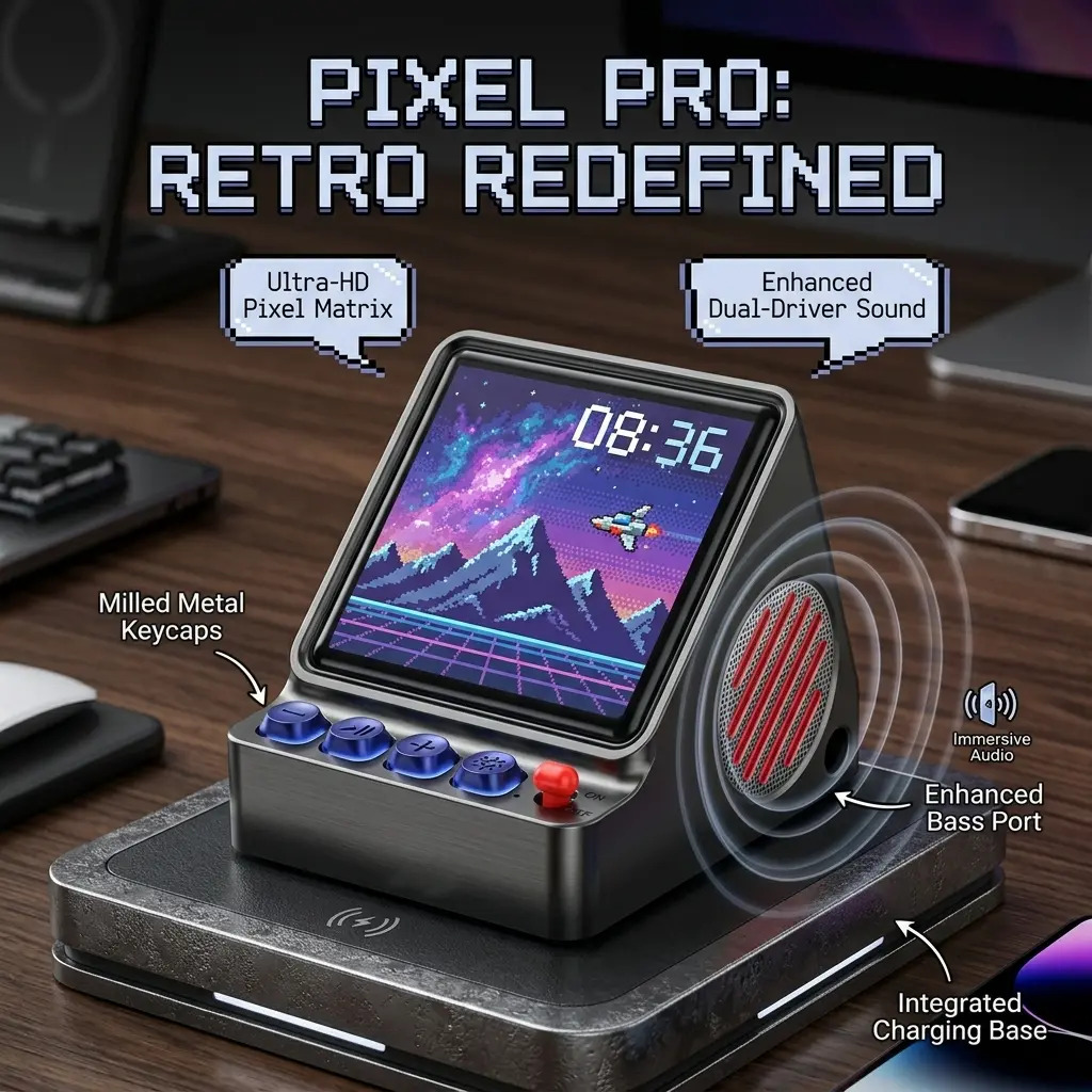 Boîtier audio d'affichage LED  - Retro Gaming Corps avis et prix