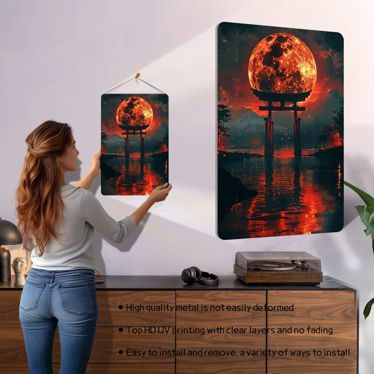 Affiche métallique imprimée Bl - Retro Gaming At avis et prix