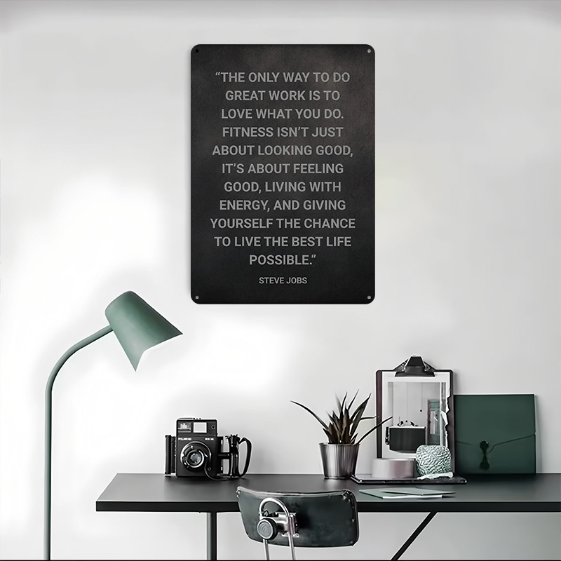 Affiche Métallique Citation St - Retro Gaming At avis et prix