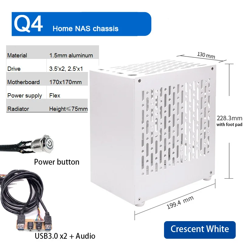 ARSYLID Q4 Home Nas châssis en - Retro Gaming Pc Case avis et prix