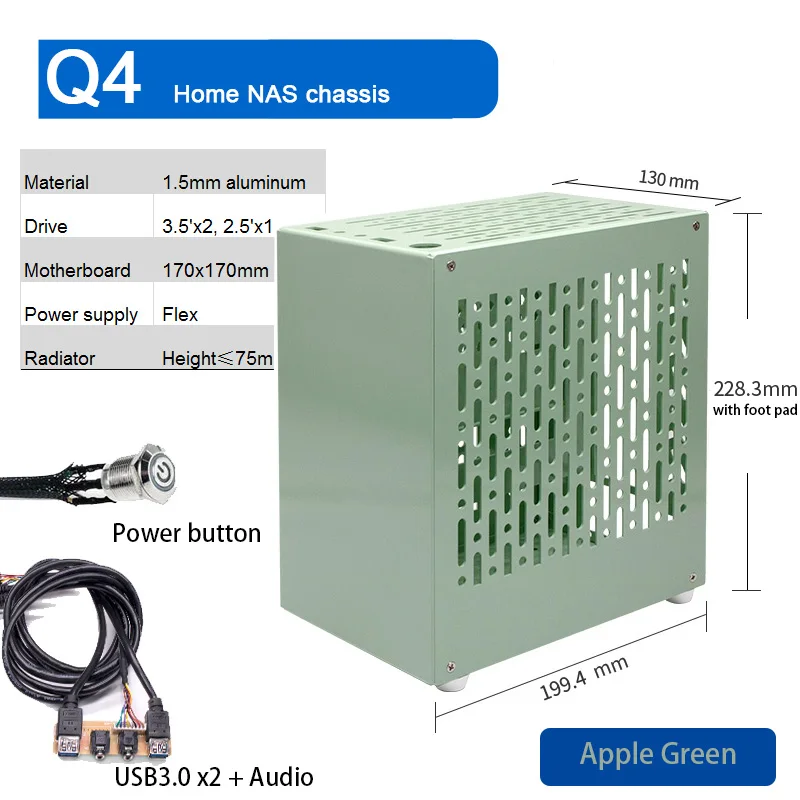 ARSYLID Q4 Home Nas châssis en - Retro Gaming Pc Case avis et prix