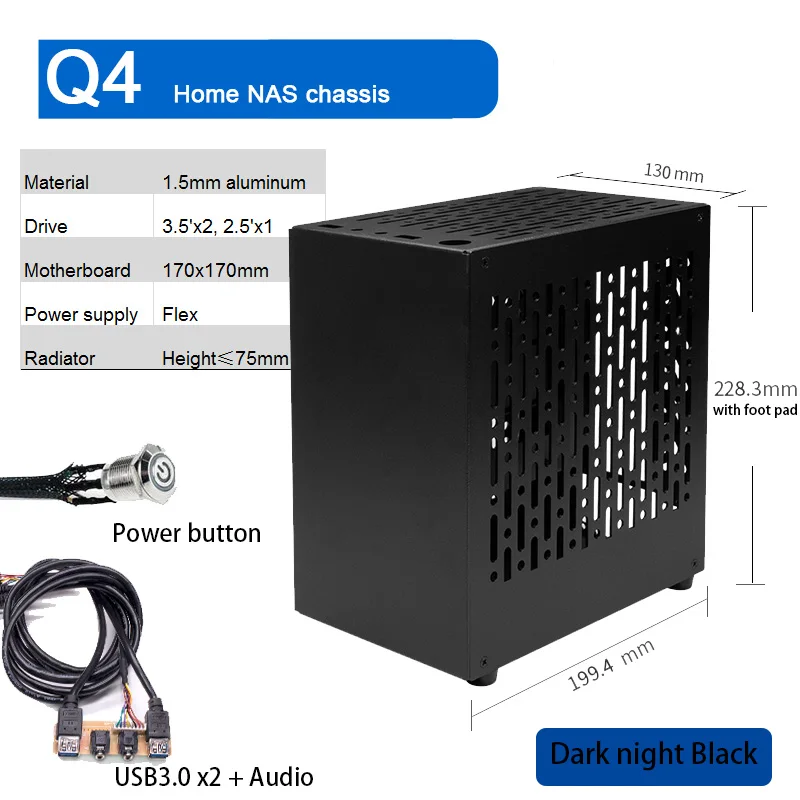 ARSYLID Q4 Home Nas châssis en - Retro Gaming Pc Case avis et prix