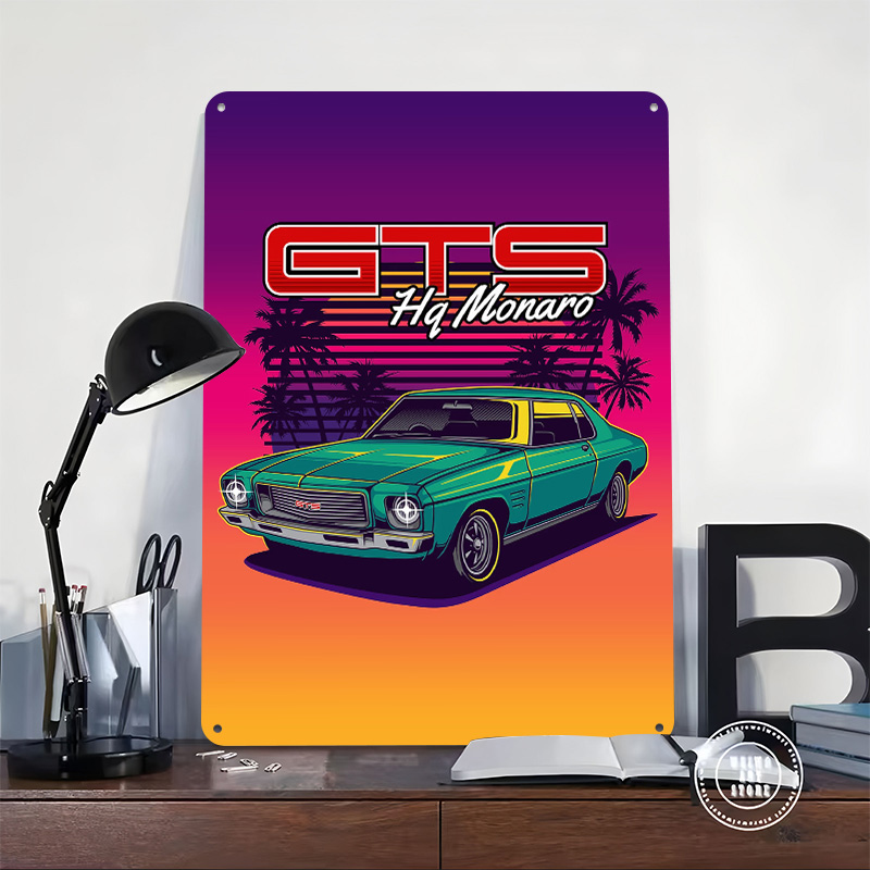 Affiche Métallique Rétro HQ Mo - Retro Gaming At avis et prix
