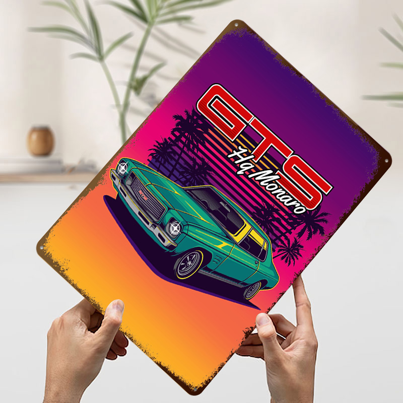 Affiche Métallique Rétro HQ Mo - Retro Gaming At avis et prix