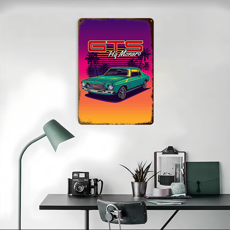 Affiche Métallique Rétro HQ Mo - Retro Gaming At avis et prix
