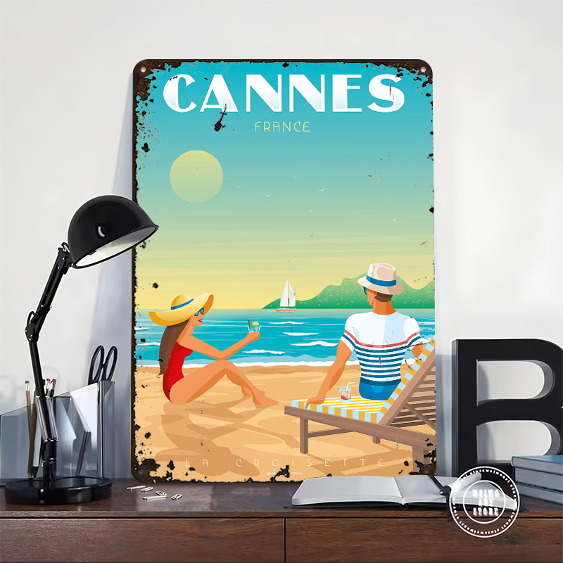 Plaque Métallique Vintage Pers - Retro Gaming France avis et prix