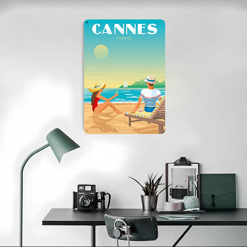 Plaque Métallique Vintage Pers - Retro Gaming France avis et prix