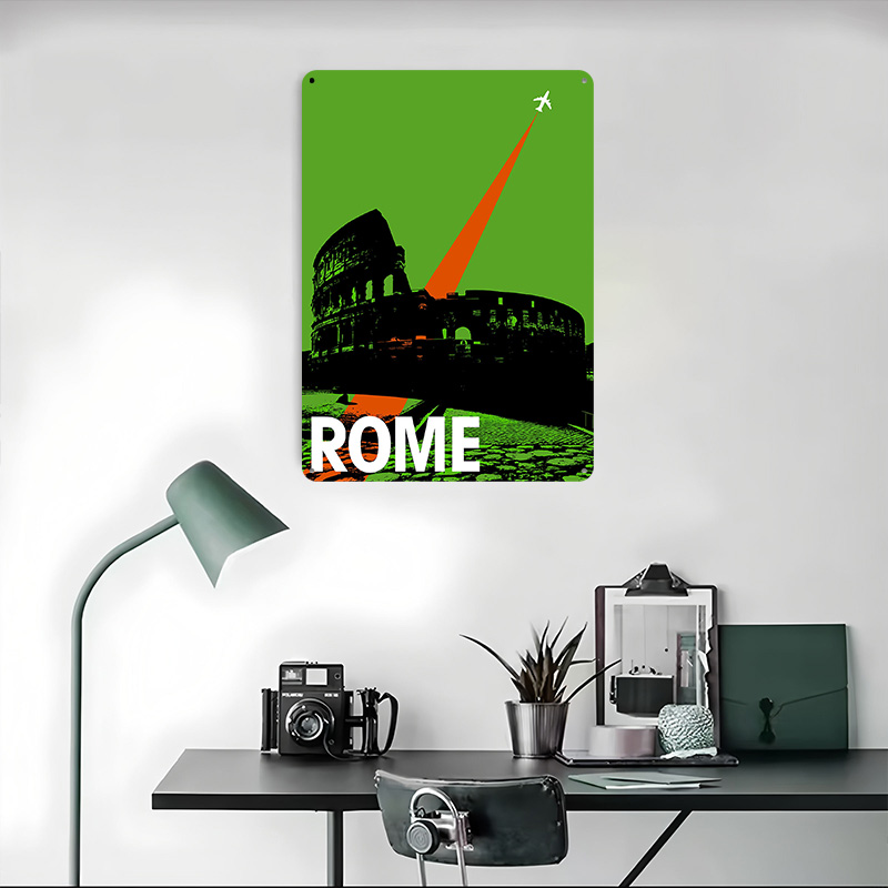 Affiche en métal de voyage de  - Retro Gaming At avis et prix