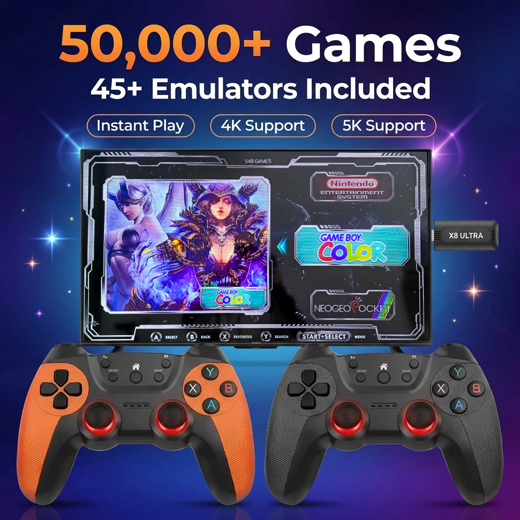 Console de jeu rétro X8 Ultra  - Retro Gaming Game Stick avis et prix