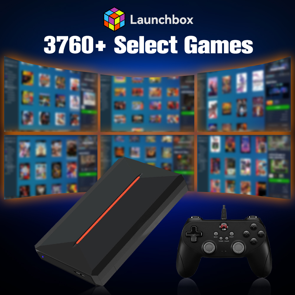 Launchbox OS Retro Gaming HDD  - Retro Gaming Jeux avis et prix