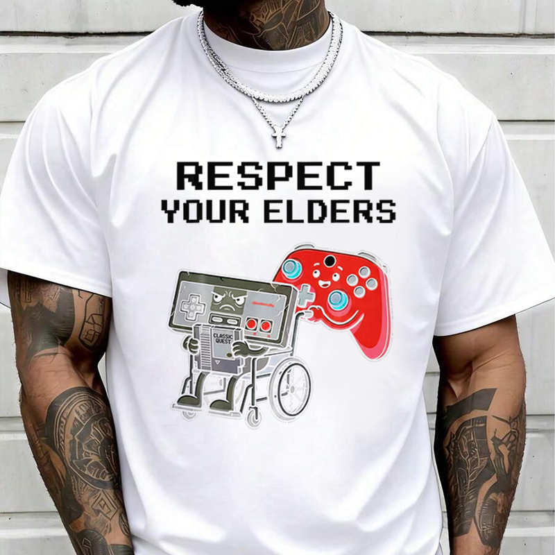 T-shirt rétro pour hommes, con - Retro Gaming T Shirts avis et prix