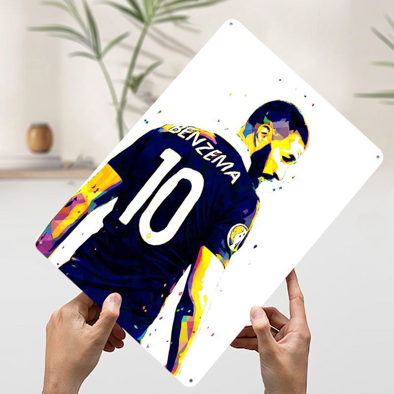 Affiche Karim Benzema France R - Retro Gaming France avis et prix