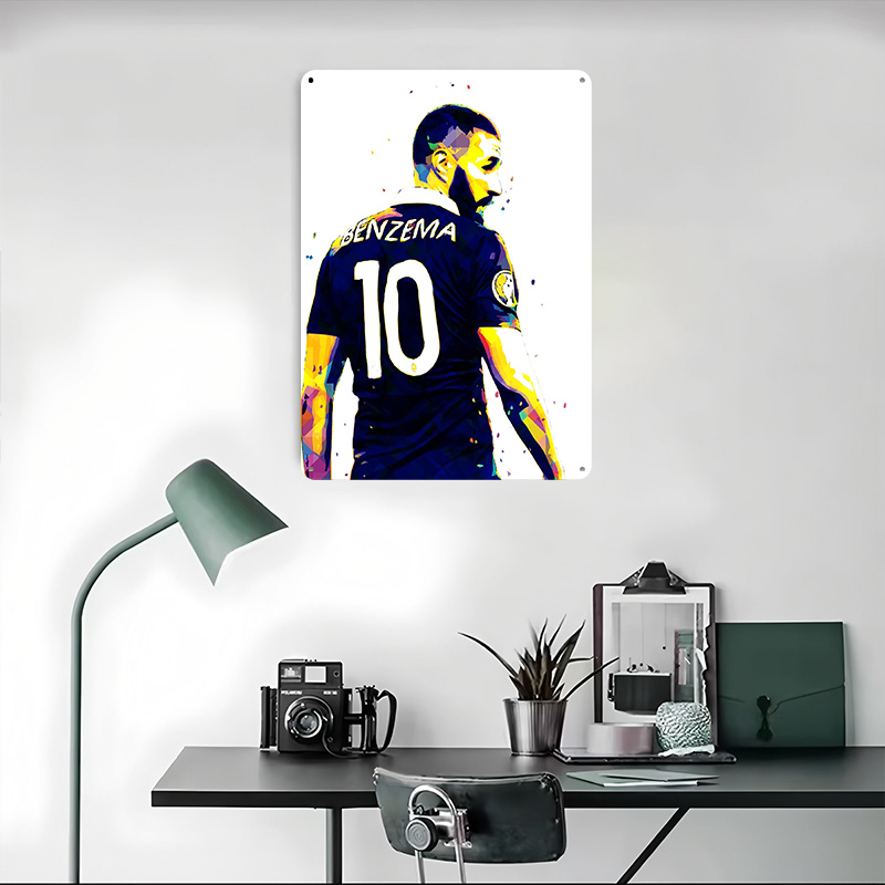 Affiche Karim Benzema France R - Retro Gaming France avis et prix