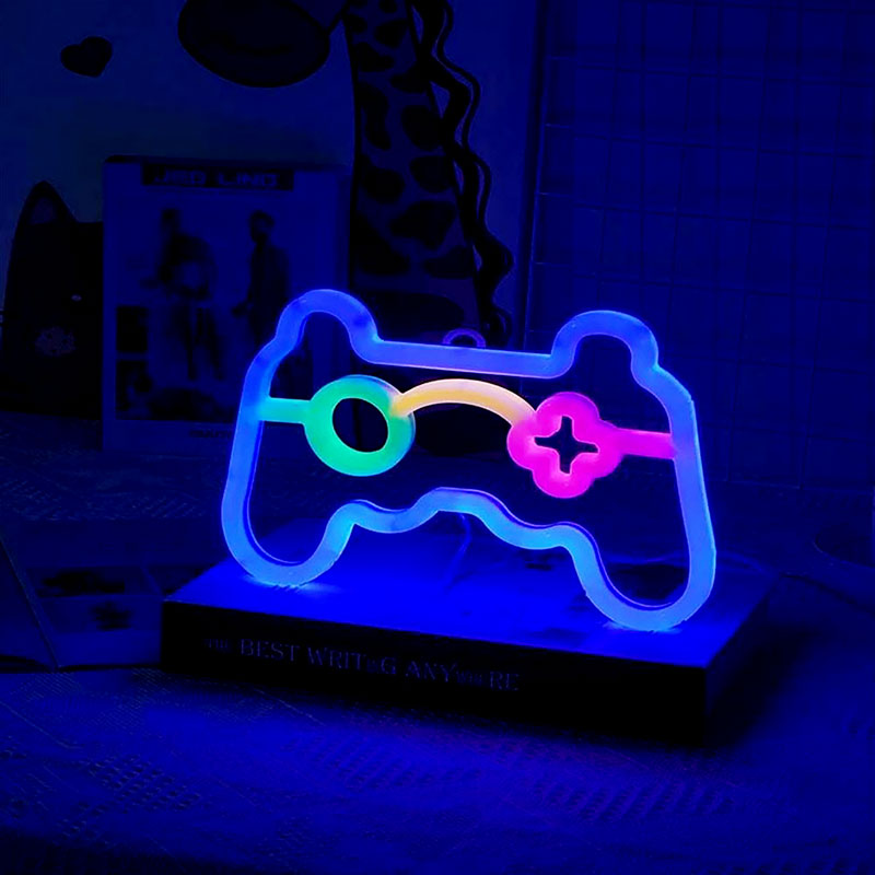 Enseigne au néon Gamer, contrô - Retro Gaming Projector avis et prix