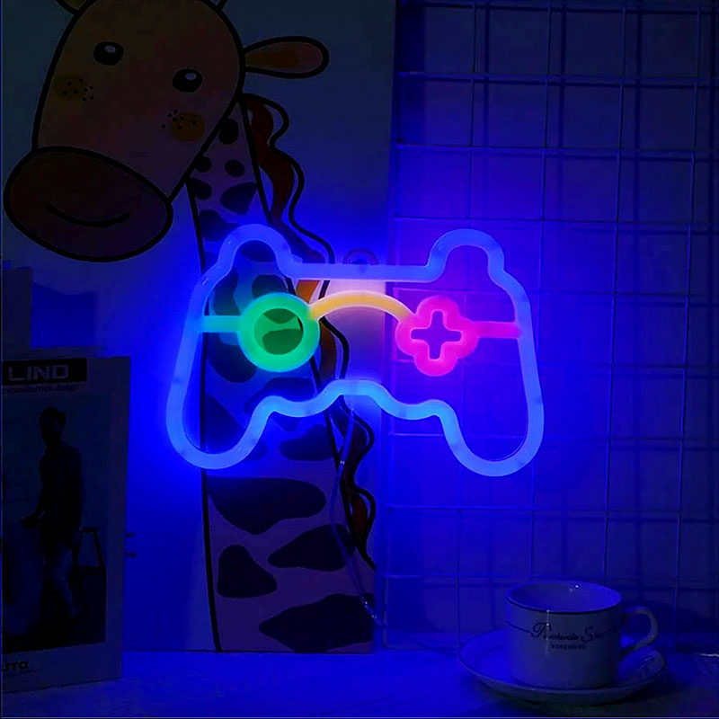 Enseigne au néon Gamer, contrô - Retro Gaming Projector avis et prix