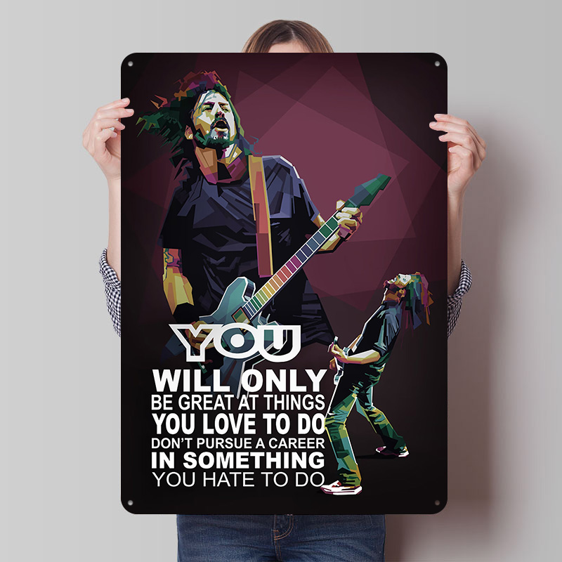 Affiche en métal avec citation - Retro Gaming At Home avis et prix