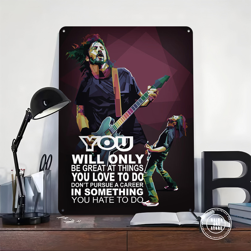 Affiche en métal avec citation - Retro Gaming At Home avis et prix