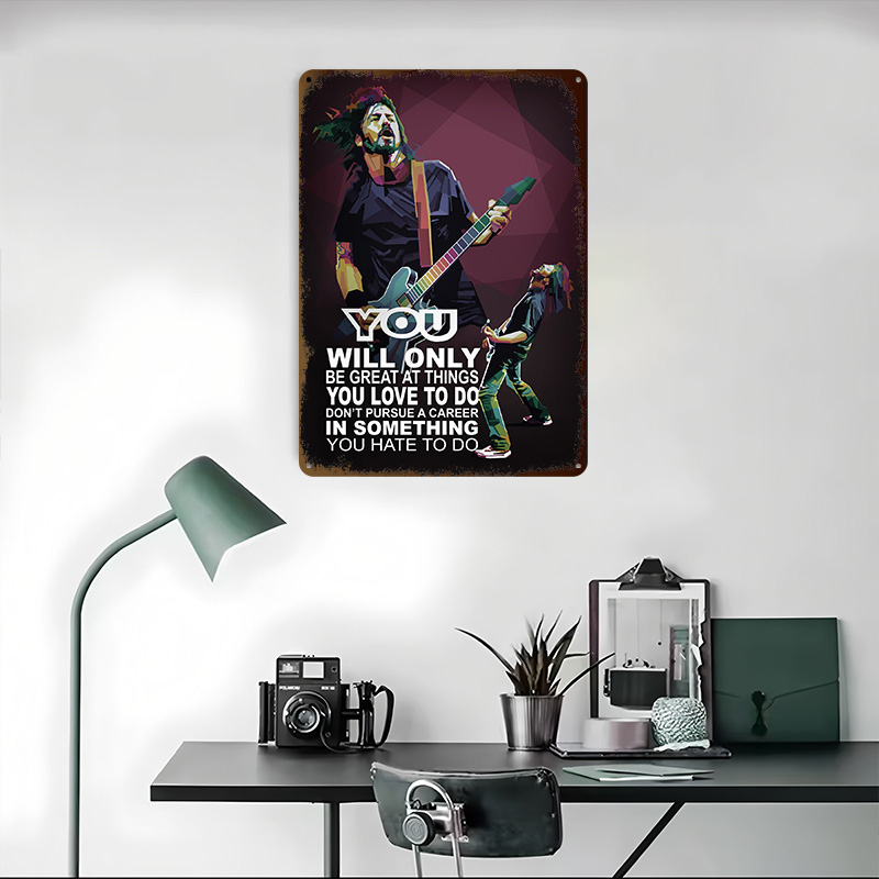 Affiche en métal avec citation - Retro Gaming At Home avis et prix