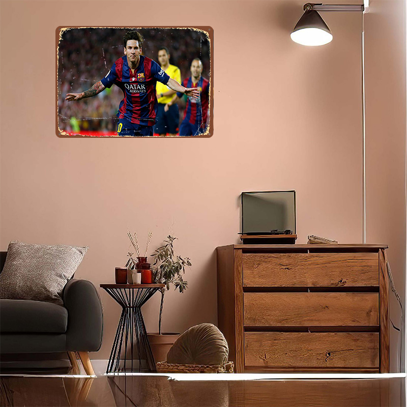 Affiche imprimée de football L - Retro Gaming At avis et prix