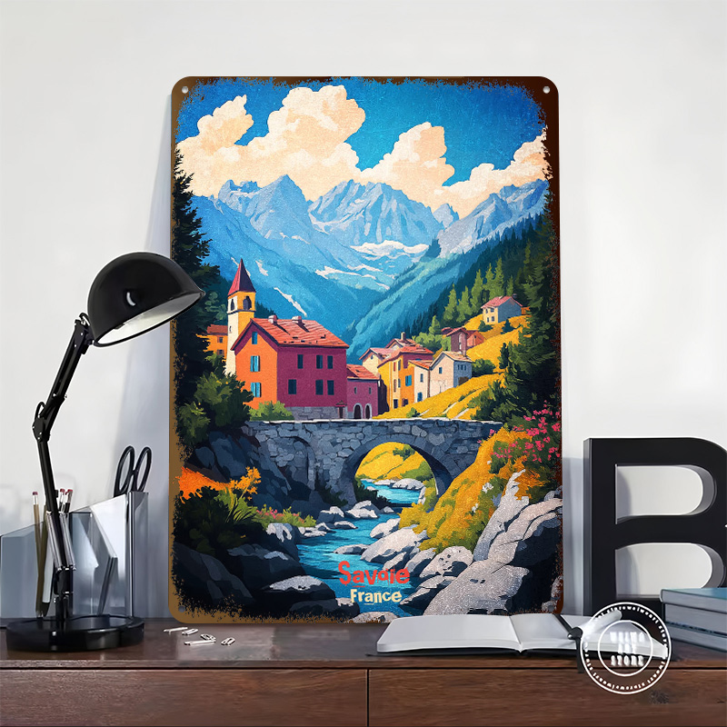 Affiche murale en fer blanc pe - Retro Gaming France avis et prix