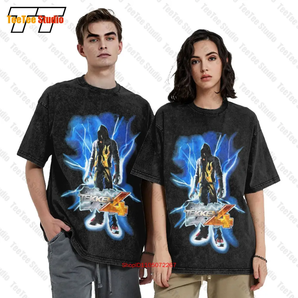 Vintage Tekken 4 Namco Promo A - Retro Gaming T Shirts avis et prix