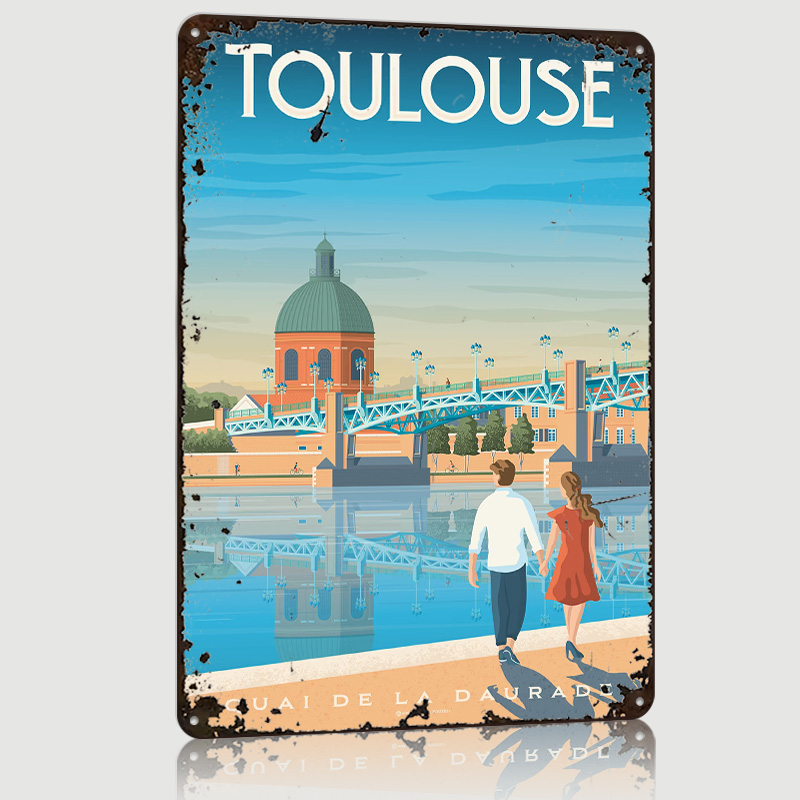 Affiche Métallique Imprimée To - Retro Gaming France avis et prix