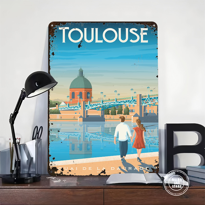Affiche Métallique Imprimée To - Retro Gaming France avis et prix