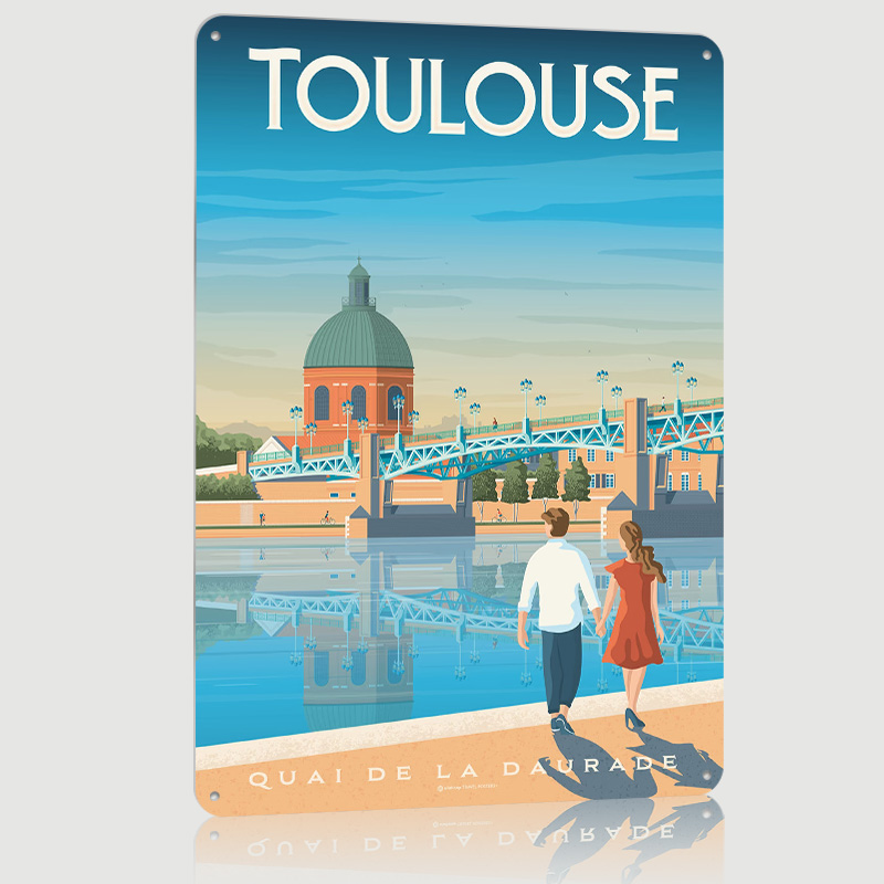 Affiche Métallique Imprimée To - Retro Gaming France avis et prix