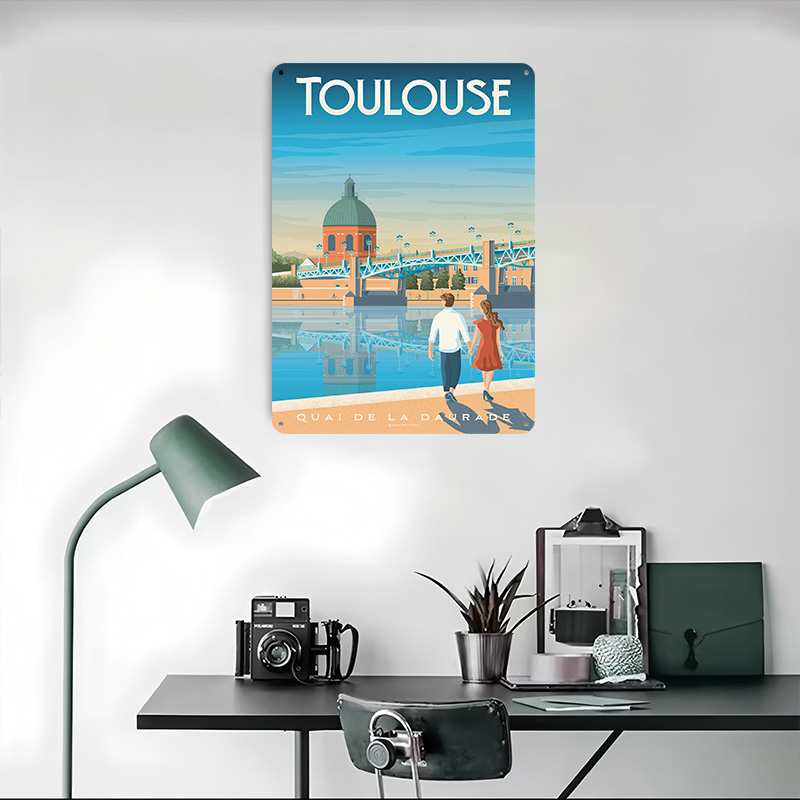 Affiche Métallique Imprimée To - Retro Gaming France avis et prix