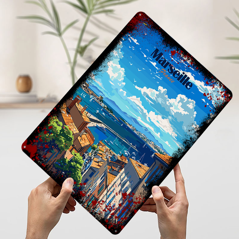 Affiche murale en fer blanc pe - Retro Gaming France avis et prix