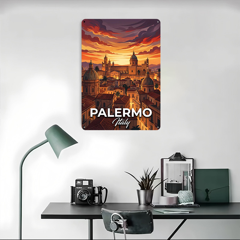 Affiche imprimée Paysage urbai - Retro Gaming At avis et prix